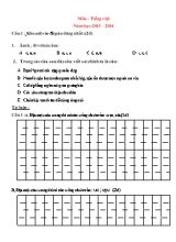 Bộ đề luyện thi học sinh giỏi môn Toán + Tiếng Việt Lớp 1